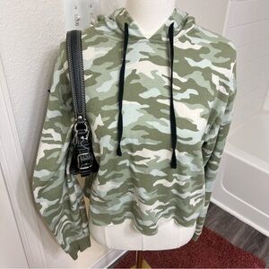 Victoria’s Secret Pink camo green gray hoodie sweatshirt western country lounge